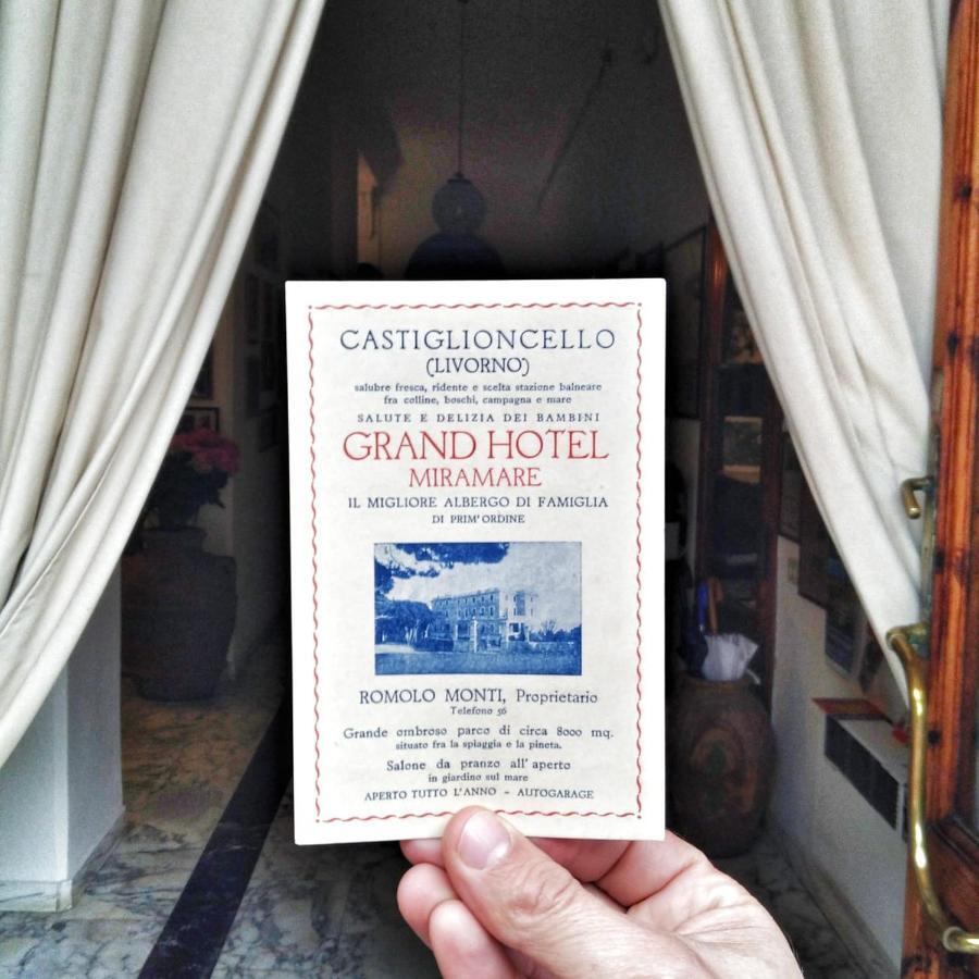 Albergo Miramare Castiglioncello Exterior foto
